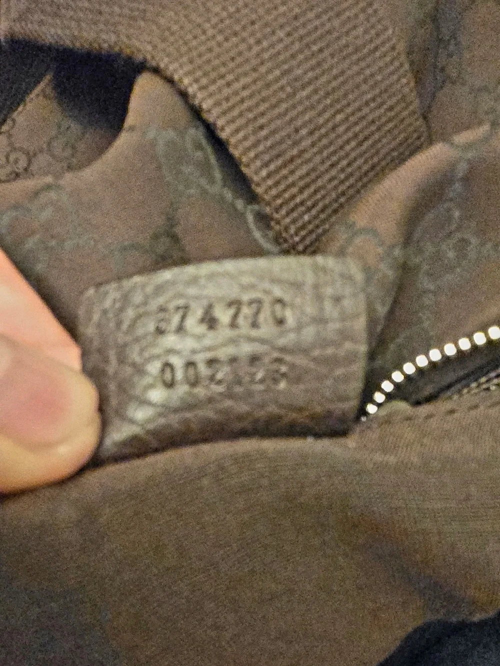 Gucci Brown GG Canvas Duffel with Green-Red Web Stripe